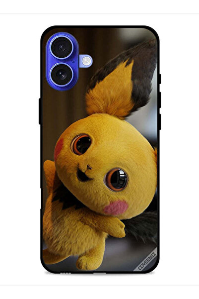 Covernex غطاء حماية لجهاز آيفون 16 من آبل بتصميم بيكاتشو