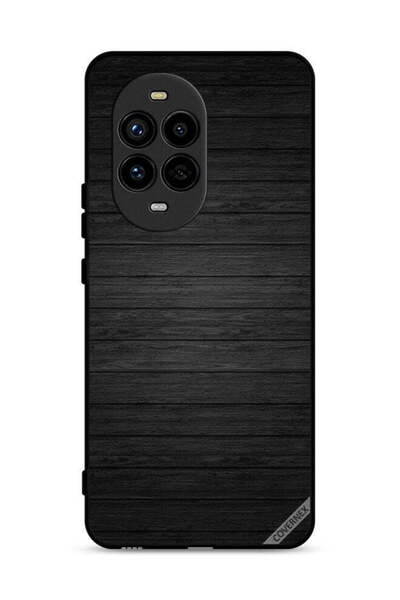 Covernex غطاء حماية لهاتف هواوي نوفا 13 برو 5G بنمط خشبي داكن