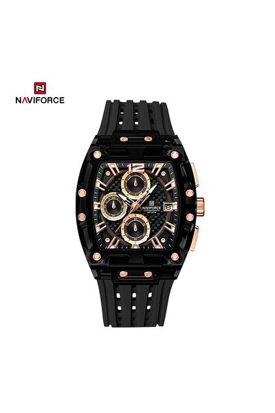 MACON NF7105 Sports Transparent Waterproof Quartz Silicone Multifunctional Chronograph Men Watch