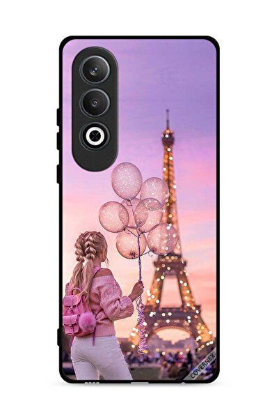 Covernex غطاء حماية لهاتف Oppo K12 5G بطبعة فتاة تحمل بالونات