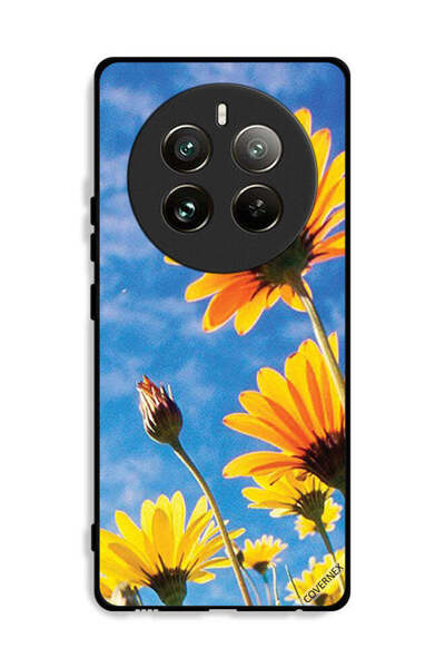 Covernex غطاء حماية لهاتف Realme 12 Pro Plus 5G بنقشة عباد الشمس