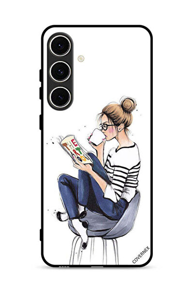 Covernex غطاء حماية لهاتف Samsung Galaxy M56 5G - قراءة كتاب الفن