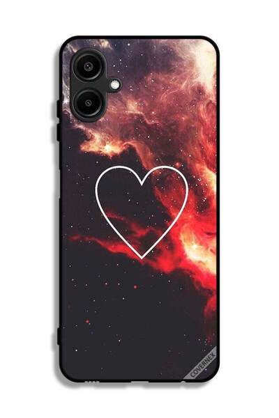 Covernex Samsung Galaxy F06 5G Protective Case Cover Heart In Space