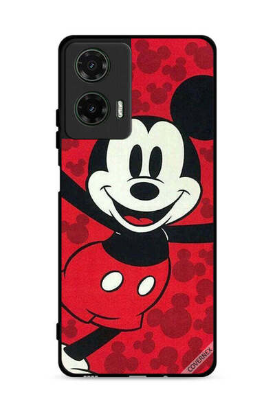 Covernex غطاء حماية لهاتف موتورولا موتو جي 35 5G ميكي ماوس سعيد