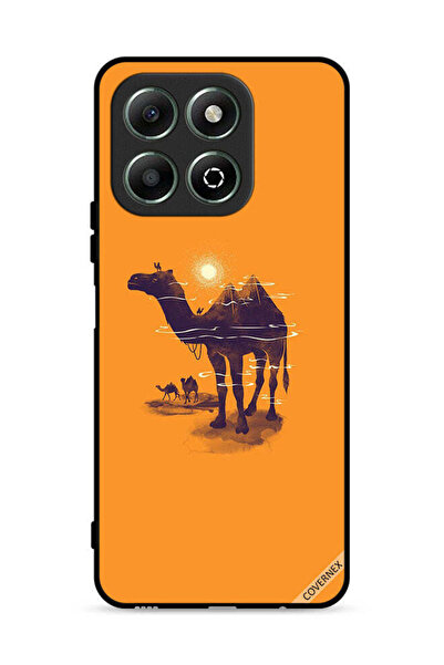 Covernex غطاء حماية لهاتف Honor X6b 4G بنقشة جمال وفن الشمس