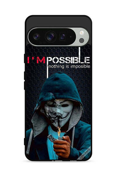 Covernex غطاء حماية لجهاز Google Pixel 9 Pro XL - خلفية "أنا ممكن، لا شيء مست...