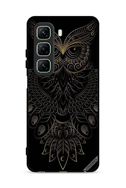 Covernex غطاء حماية لهاتف Infinix Hot 50 5G بتصميم بومة زهرية عصرية