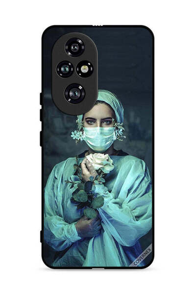 Covernex غطاء حماية لهاتف Honor 200 Pro 5G برسومات ممرضة