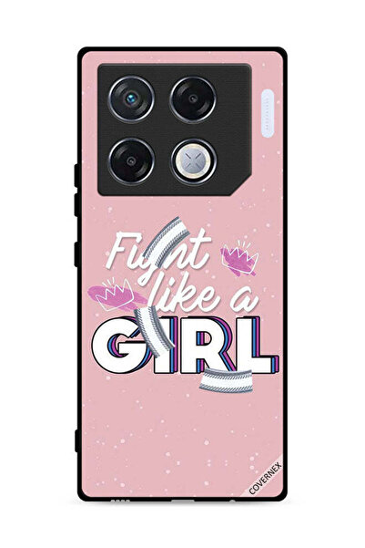 Covernex غطاء حماية لهاتف Infinix GT 20 Pro 5G - Fight Like A Girl