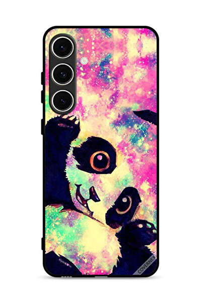Covernex غطاء حماية لهاتف سامسونج جالاكسي S24 FE 5G بطبعة فن رسم الباندا