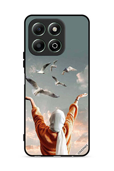 Covernex غطاء حماية لهاتف Honor X6b 4G بطبعة طيور طائرة