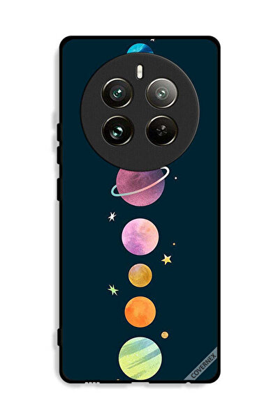 Covernex غطاء حماية لجهاز Realme 12 Pro Plus 5G بتصميم Planets In Row
