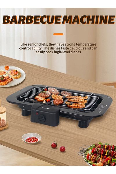 SOKANY Electric Barbecue Grill 2200W SK-3574 Black