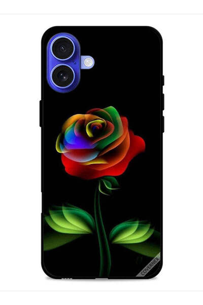 Covernex غطاء حماية لجهاز أبل آيفون 16 بلس - لون قوس قزح وردي