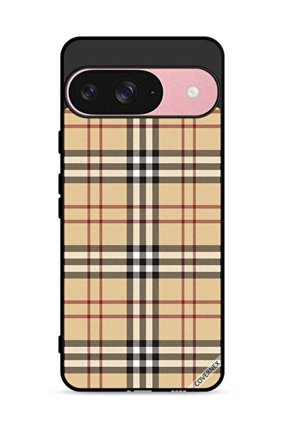 Covernex غطاء حماية لجهاز Google Pixel 9 بنمط خطوط على القماش