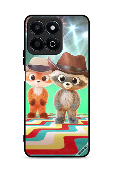 Covernex غطاء حماية لهاتف Honor X7c 4G بنقشة الأرانب