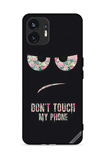 Covernex Nothing Phone (2) 5G Protective Case Cover Don't Touch My Phone Floral