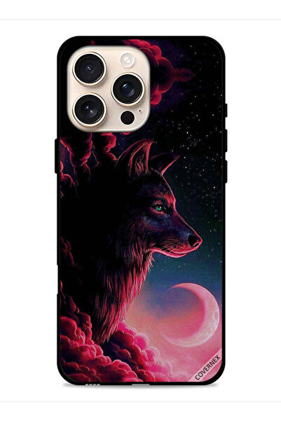 Covernex غطاء حماية لجهاز Apple iPhone 16 Pro Max بتصميم فن الذئب