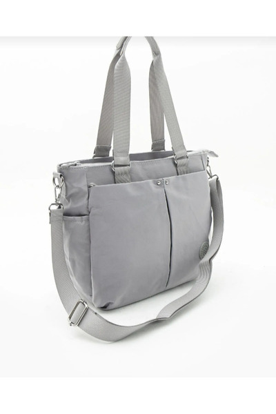 eflanmoda Sanmorris Klinkir Fabric Multi-Compartment Women's Hand and Shoulder Bag