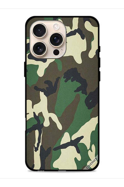 Covernex غطاء حماية لهاتف Apple iPhone 16 Pro Max بنمط مموه