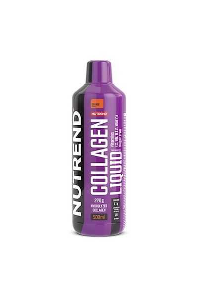 Nutrend Hydrolyzed Collagen Liquid, 500ml, Orange Flavor