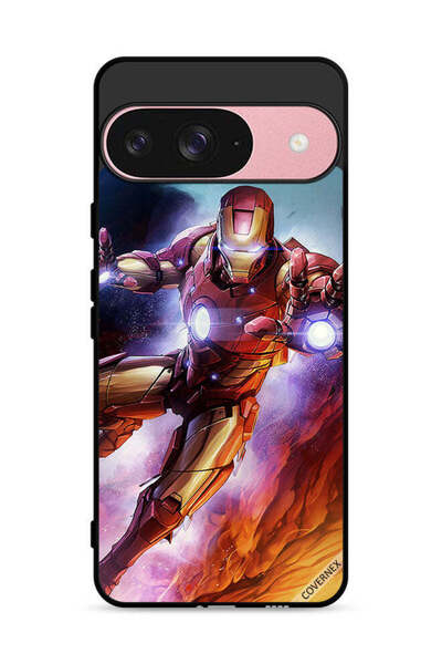 Covernex غطاء حماية لجهاز جوجل بيكسل 9 بتصميم الرجل الحديدي