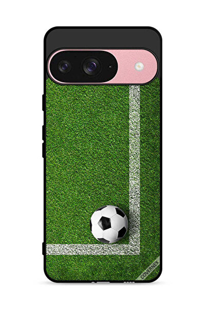 Covernex غطاء حماية لهاتف Google Pixel 9 على شكل كرة قدم في الزاوية