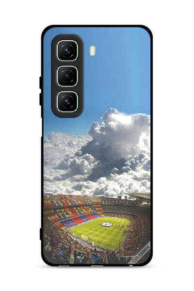 Covernex غطاء حماية لجهاز Infinix Hot 50 5G بتصميم ملعب كرة قدم
