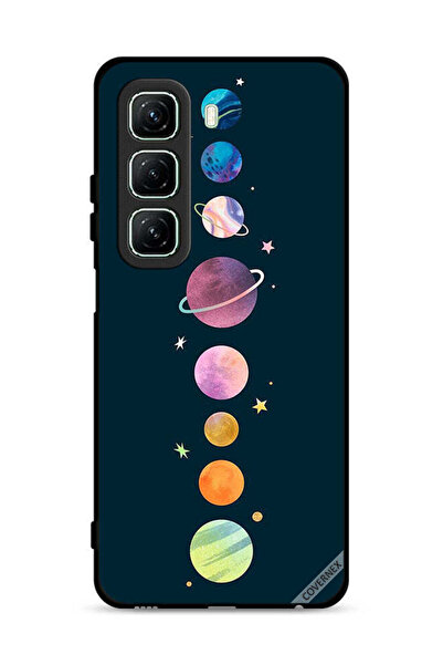 Covernex غطاء حماية لجهاز Infinix Hot 50 5G بطبعة الفضاء والنجوم