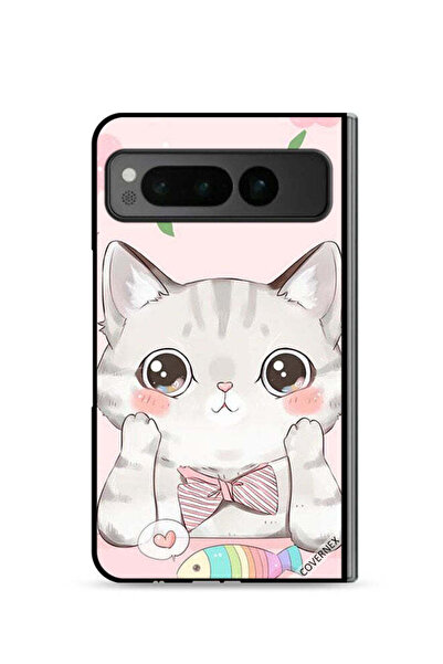 Covernex غطاء حماية لجهاز جوجل بيكسل فولد 5G - سمكة القط