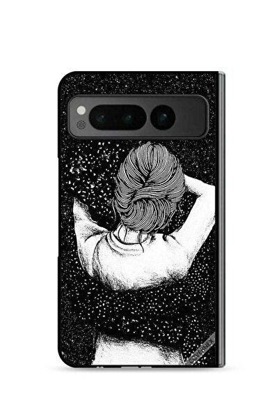 Covernex غطاء حماية لهاتف جوجل بيكسل فولد 5G بتصميم خيال فتاة دودل الليلية