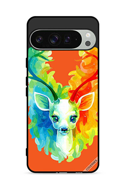 Covernex غطاء حماية لجهاز Google Pixel 9 Pro بتصميم غزال ملون