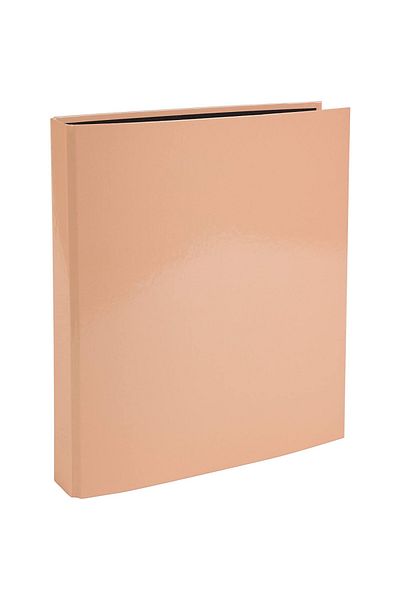 Exacompta , Mechanical Notebook A4, 2 Rings 25 mm, Coral Aquarel, Polypropylene, Durable Spine