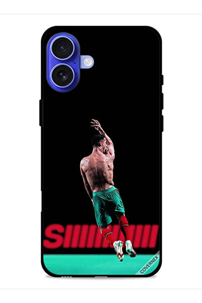 Covernex غطاء حماية لهاتف أبل آيفون 16 بلس رونالدو في الهواء