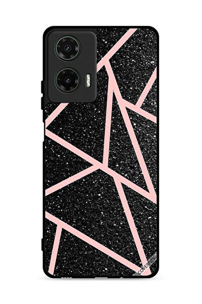 Covernex غطاء حماية لهاتف موتورولا موتو جي 35 5G بنقشة لامعة ومسارات