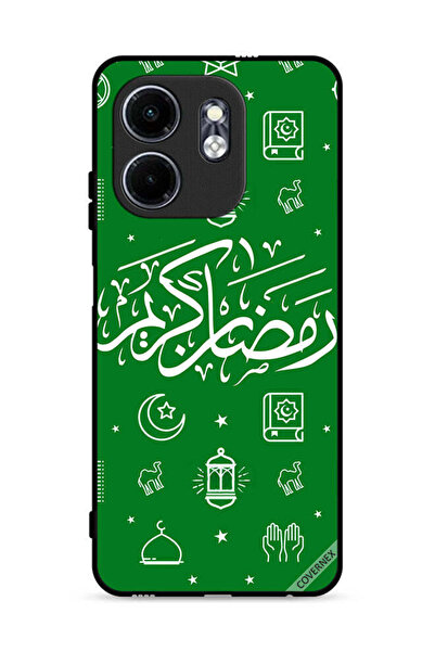 Covernex غطاء حماية لهاتف إنفينيكس سمارت 9 4G - رمضان كريم - أخضر