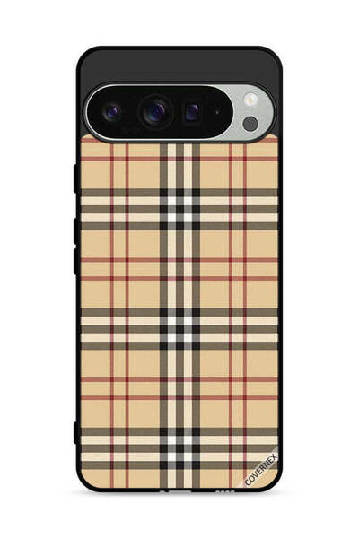 Covernex غطاء حماية لجهاز Google Pixel 9 Pro بنمط خطوط على القماش