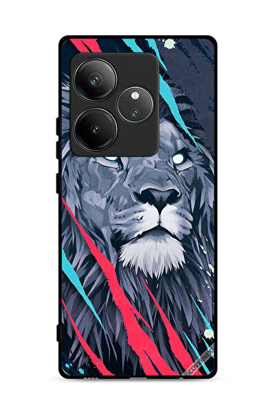 Covernex غطاء حماية لهاتف Realme GT Neo6 SE 5G برسومات الأسد الملك