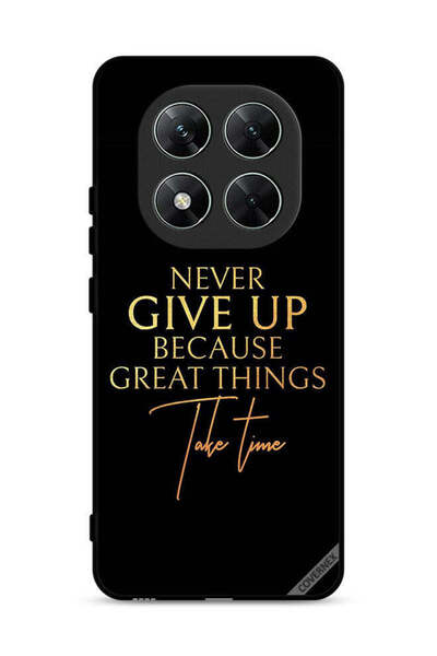 Covernex غطاء حماية لهاتف Xiaomi Poco X7 5G لا تستسلم أبدًا لأن الأشياء العظي...