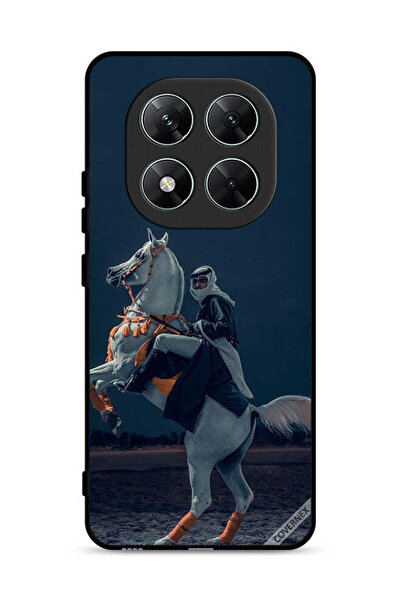 Covernex غطاء حماية لهاتف شاومي ريدمي نوت 14 برو 5G، شاب على حصان