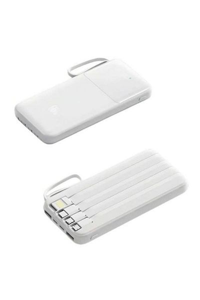 OEM Multifunctional external battery with ultra-fast charging, 22.5W, 10000mAh, Digital display, white