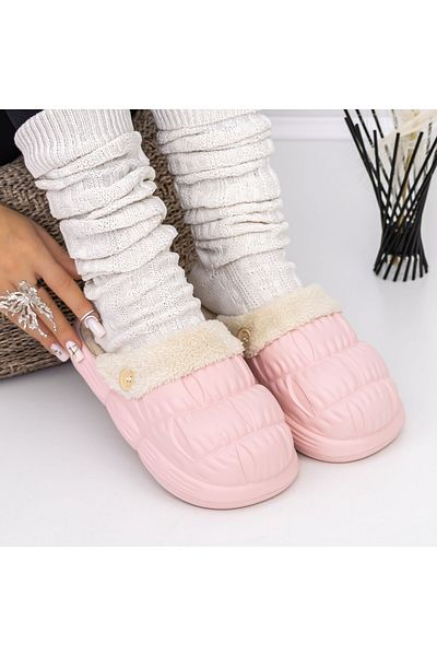FASHION Ladies Slippers W-20 Pink |