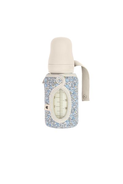 Bibs x LIBERTY - 110 ml glass bottle cover, Eloise Ivory
