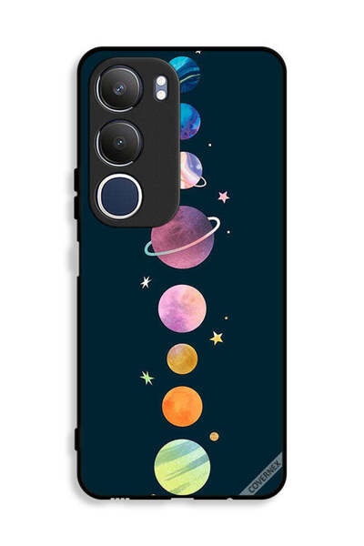 Covernex غطاء حماية لهاتف Vivo Y19s 4G بتصميم الكواكب في صف واحد