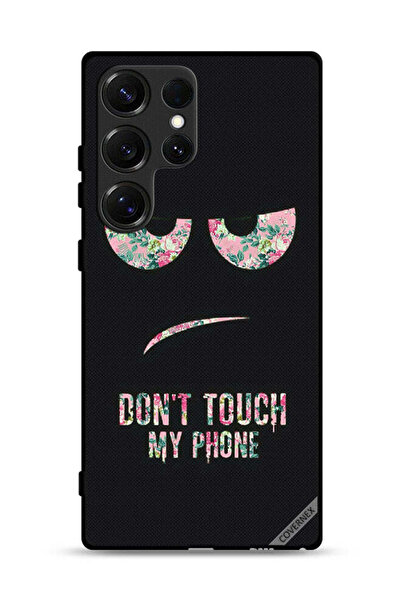 Covernex غطاء حماية لهاتف سامسونج جالكسي S25 ألترا مطبوع عليه عبارة "لا تلمس ...