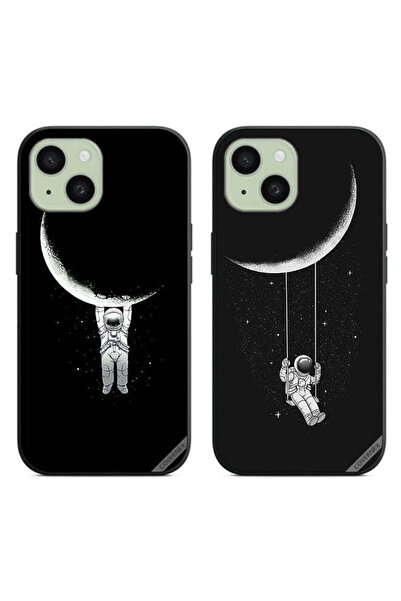 Covernex حافظتان لهاتف Apple iPhone 15، أغطية حماية بتصميم رائد فضاء متأرجح و...