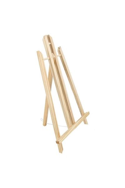 BLA BLA FOAM Table Easel for Painting Canvas, Height 50 cm, Wood
