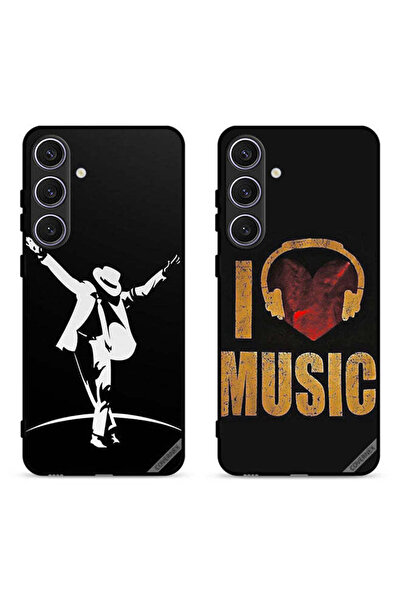 Covernex حافظتان واقيتان لهاتف سامسونج جالاكسي S23 FE 5G، إم جيه ستايل وآي لوف ميوزيك