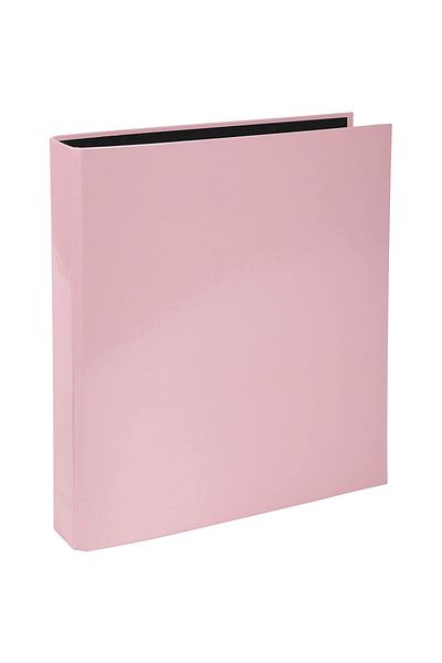 Exacompta , Mechanical Notebook A4, 2 Rings 25 mm, Pink Aquarel, Polypropylene Cover, Durable Spine