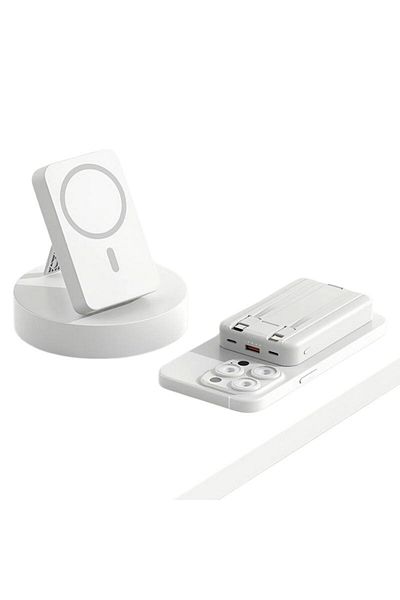 OEM MagSafe Wireless Power Bank 10,000mAh 22.5W White
